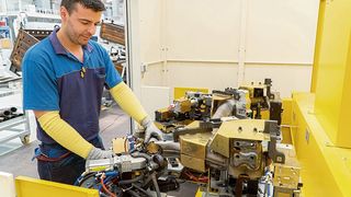 Wartungsarbeiten finden bei Benteler nur noch statt, wenn es wirklich nötig ist. (Bild: Benteler)