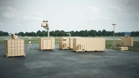 The ASUL C-UAS system, enhanced with a weapon station​. (Picture: Hensoldt AG)