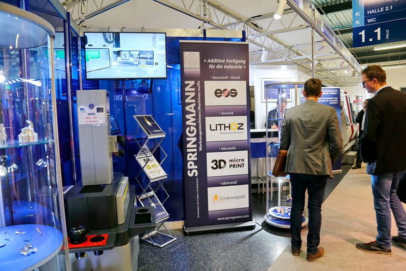 Siams 2016: Fast 170 Innovationen präsentierten die Aussteller. (hier am Stand von Springmann). (Anne Richter, SMM)