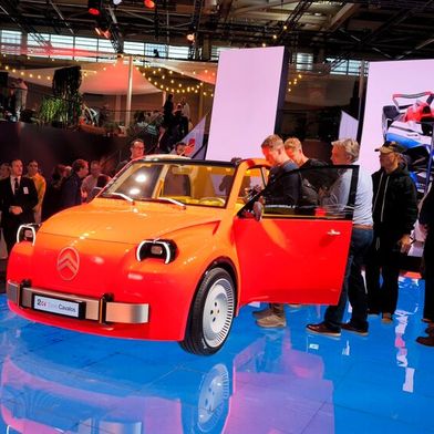 Die Rückkehr der Ente war sicherlich eines der spannendsten Themen auf der Paris Motor Show 2026. (Bild: sp-x)