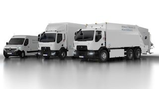 Drei elektrisch betriebene Modelle will Renault Trucks künftig für den  innerstädtischen Verteiler- und Kommunalverkehr anbieten. (Bild: Renault Trucks)