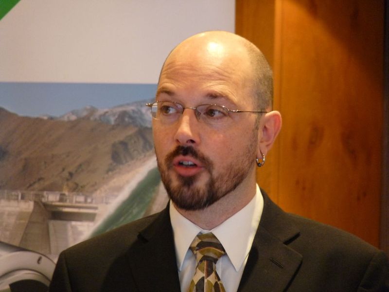 Mike Woods ist Senior Engineer bei Pelamis Wave Power. (S. Michel)