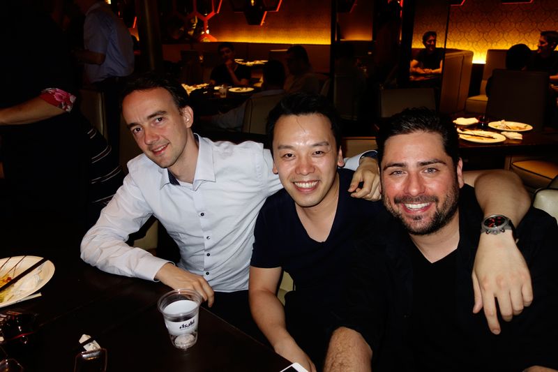 (v. l.) Tom Fichtner, Schenker Technologies, Oliver Yang, Bitfenix, und Timo Kusian, Markensturm (Bild: IT-BUSINESS)