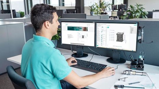 In its portal, Meusburger has brought together the content and functions that are especially relevant for designers. (Source:  Meusburger)