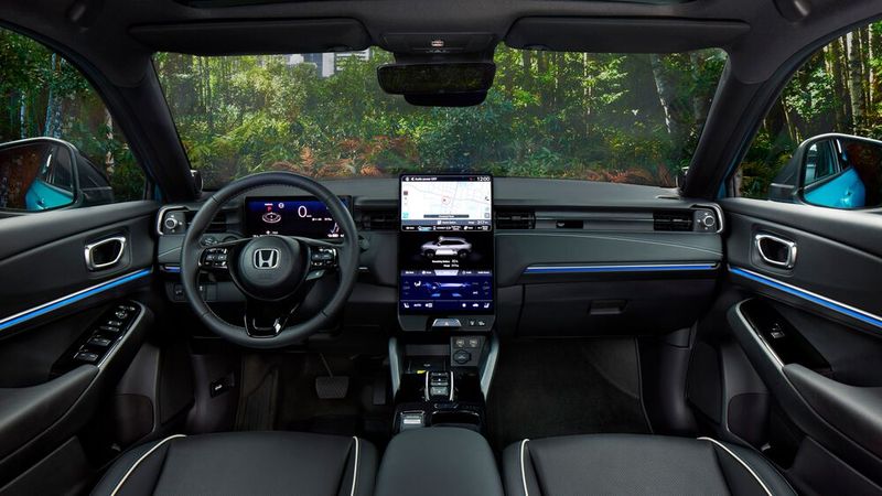 Der Innenraum ist Honda-typisch gestaltet. (Bild: Honda)