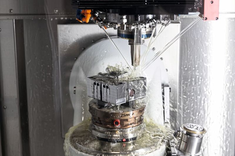 Modernste Maschinentechnologie, beste Werkzeugaufnahmen und Hochleistungswerkzeuge, kombiniert mit feinstem Prozess-Knowhow optimieren bei toolcraft die Fertigung.(Bild:  Zecha)