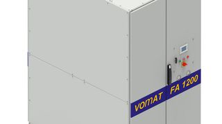 Vomat's flexibly designable central filter systems (ZFA) consist of separate modules that can be flexibly combined. (Source: Vomat)