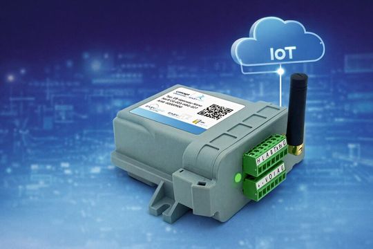 Hier in Standardausführung: Das EB-Gateway-Nano ist ein kompaktes IoT-Gateway mit einer Reihe von Schnittstellen(Bild:  Markus Kessler, Concept Electronic)
