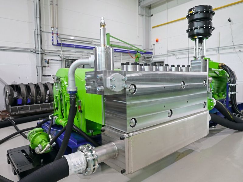 Die Quintuplexpumpe K 120000-5G ist das neue Spitzenmodell der Kamat-Hochdruckpumpen (Kamat)