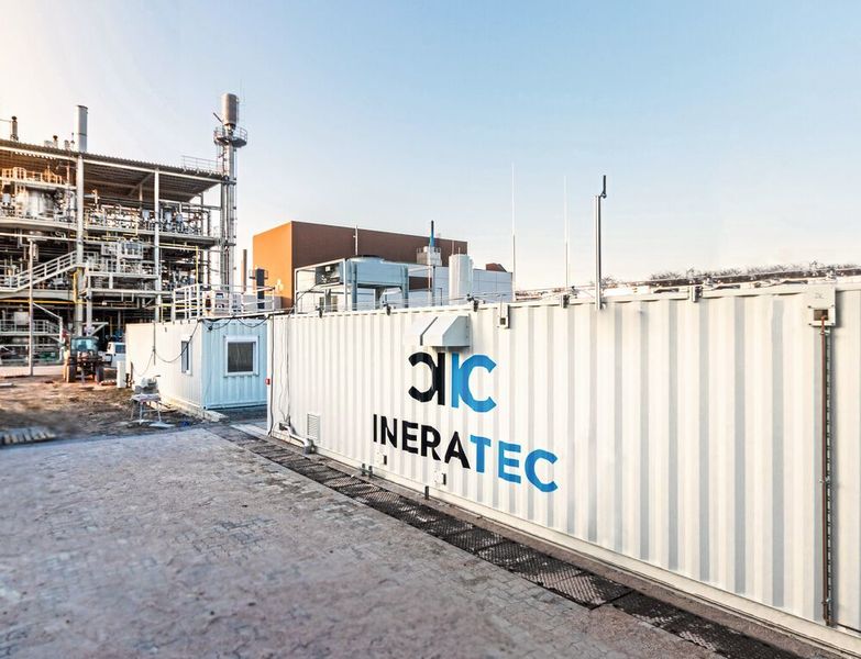 Power-to-Liquid Anlage am Energy Lab 2.0 des KIT. (Ineratec)