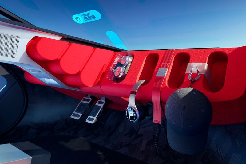 The interior should be characterized by sustainable materials, few components and variable design. (Image:Peugeot)