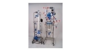 Glasreaktor  (Bild: Büchi)