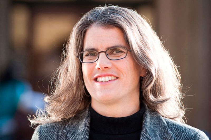 Nobel laureate Andrea Ghez received a BS in physics at MIT in 1987. She is currently a professor of physics and astronomy at the University of California at Los Angeles. (Christopher Dibble)