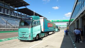 Beim Zukunftstag Nutzfahrzeuge standen auf dem Lausitzring mehrere E-Lkw zum testen bereit. (Bild: Thomas Günnel – Automobil Industrie)