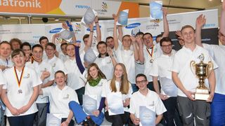 Die Deutschen Meisterschaften der "Mechatroniker" haben auf der Bildungsmesse Didacta stattgefunden. (Bild: World Skills)