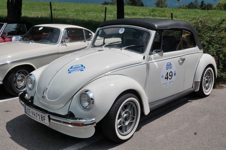 Schick, schick: VW Käfer Cabrio LS (Baujahr 1971). (Zietz)