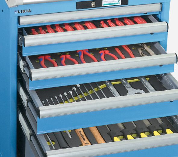 Lista-Schubladeneinsätze. (Bild: Lista)