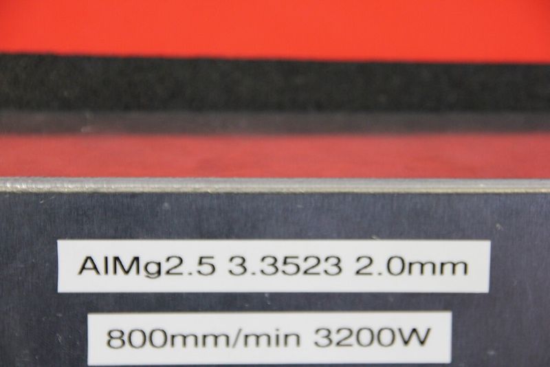 Beispiel für ein geschweißtes Aluminiumblech. (Bild: Königsreuther)