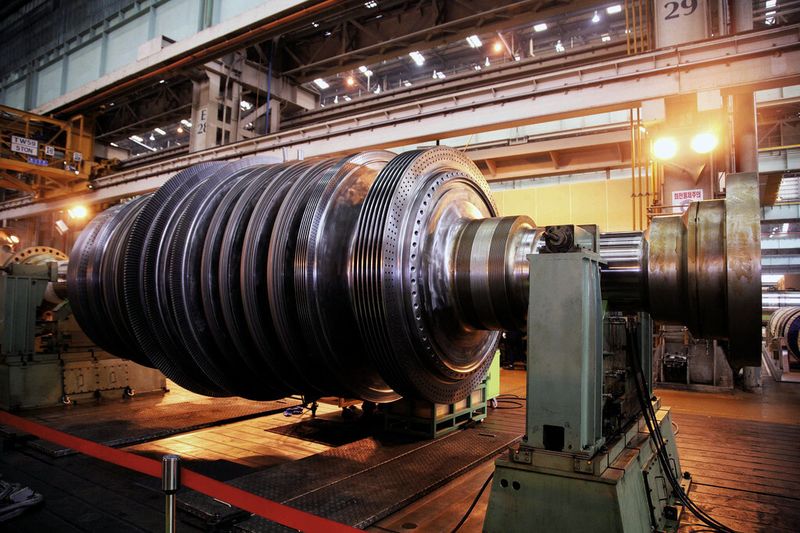 Auch Turbinen für die Ernergieerzeugeung werden bei Doosan gefertigt. (Bild: Doosan)