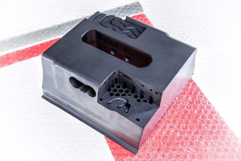Ein additiv gefertigtes Warmumformwerkzeug (Audi AG)