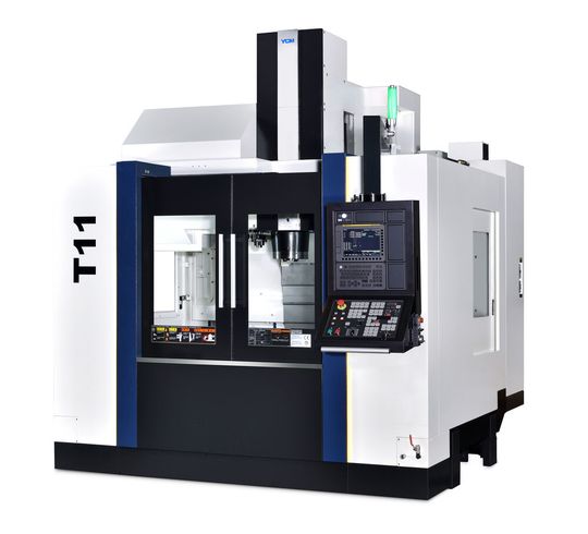 T11---Ultra Performance T-Basis Vertikal-Bearbeitungszentrum(Bild:  Yeong Chin Machinery Industries Co., Ltd.)