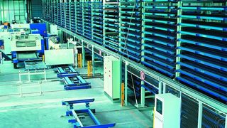 Für das Flachgut-Handling vom Wareneingang über die Kommissionierung bis hin zum Warenausgang bietet Stopa verschiedene Lösungen an. (Archiv: Vogel Business Media)