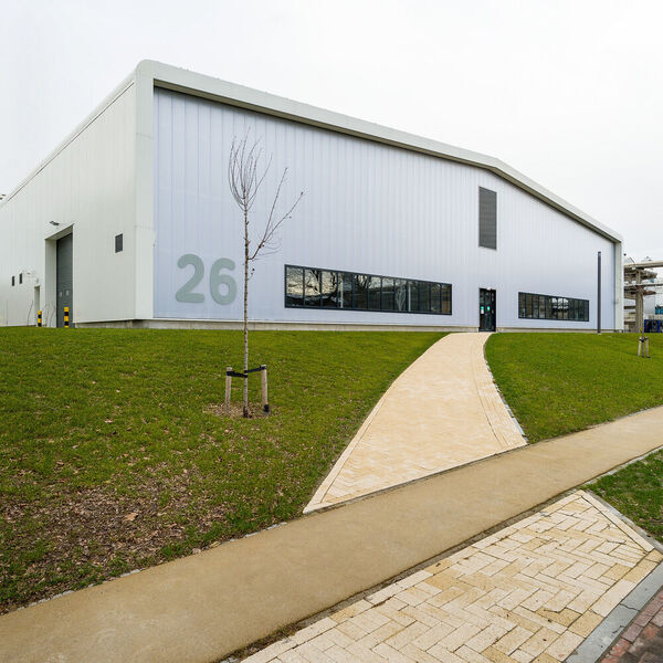 The new distillation plant in Geleen, Netherlands. (BASF )