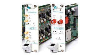 Potenzialfreie Messtechnik: Zwei Arbitrary-Waveform-Generatoren und ein High-Voltage-Waveform-Digitizer auf Basis von PXI. Präzises Messen durch potenzialfreie Messtechik. (VX Instruments)
