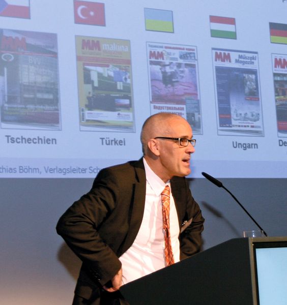 Matthias Böhm, Publisher des SMM, eröffnete den 2. SMM-Kongress. (Bild: Anne Richter, SMM)