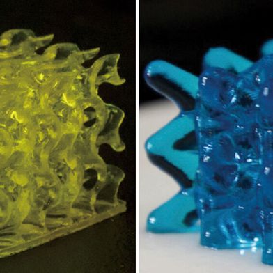 Die faltbaren Flaschenbürstenpolymere können eine Vielzahl von Materialstrukturen mit unterschiedlichen Eigenschaften erzeugen, die Anwendungen von Organtransplantationen bis hin zur Batterietechnologie ermöglichen könnten. (Bild: UVA)