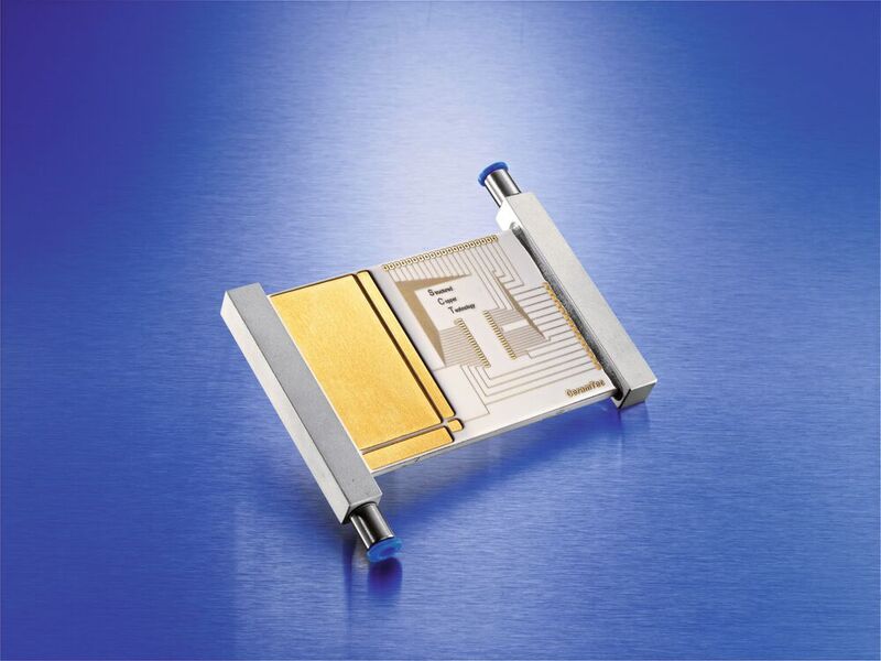 Mit der Chip-on-Heatsink-Technik will Ceramtec die Kühlleistung deutlich erhöhen. (Bild: Ceramtec)
