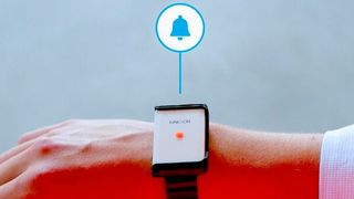 Wird der physische Mindestabstand unterschritten, erhalten die betroffenen Mitarbeiter in Echtzeit eine Benachrichtigung. (Bild: Kinexon)