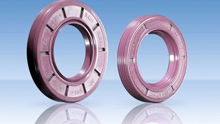 Bild 1: Simmerringe aus Universal-FKM-Werkstoff dichten Getriebe auf Lebensdauer.  (Bild: Freudenberg)