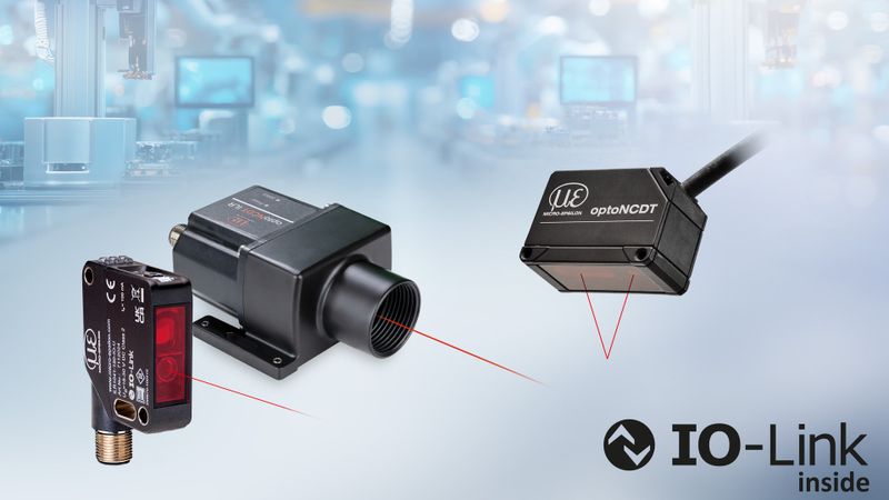 Micro-Epsilon bietet ein breites Portfolio an IO-Link-fähigen Sensoren. (Bild:  Micro-Epsilon Messtechnik GmbH & Co. KG)