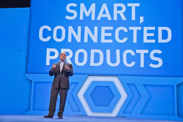 Jim Heppelmann, President und CEO von PTC, eröffnete die Veranstaltung im Boston Convention Center. (Bild: PTC)