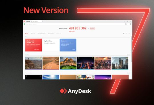 (AnyDesk präsentierte im November die neue Version 7.0 für Windows. (Bild: Anydesk))