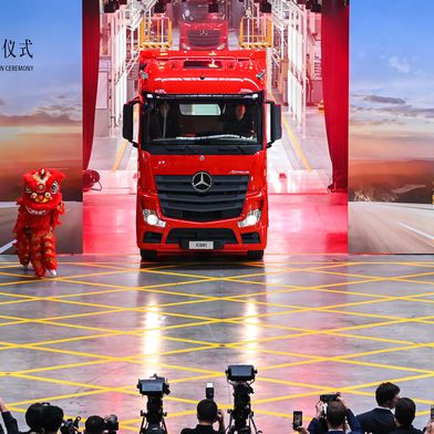 Im September 2022 startete Mercedes-Benz Trucks die lokale Produktion für den chinesischen Markt. (Bild: Daimler Truck)