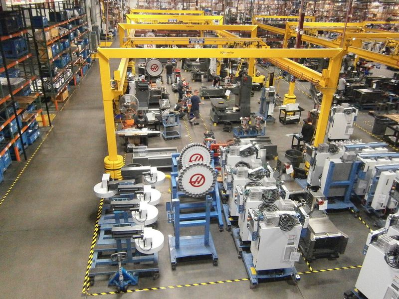 Impressionen aus dem Unternehmen Haas Automation in Oxnard, Californien, USA. (Bild: Königsreuther)