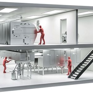 GF Modflex is particularly suitable for use in confined spaces or rooms with low ceilings.