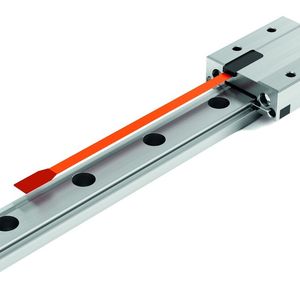 Bei der Miniscale Plus ist der Messsensor im Laufwagen integriert.