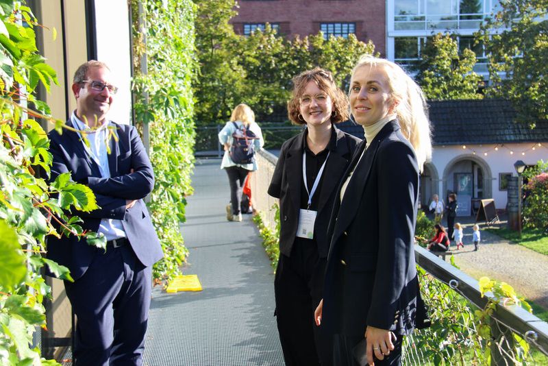 Warten auf die Workshops. (Bild:  Katharina Schlickmann)