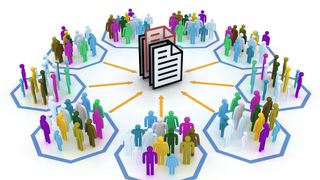 Am Sharepoint treffen Dokumente und Listen auf User.  (Foto: geometrix - Fotolia.com)