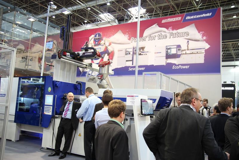 K 2013 Impressionen: Wittmann Battenfeld (Bild: Königsreuther)