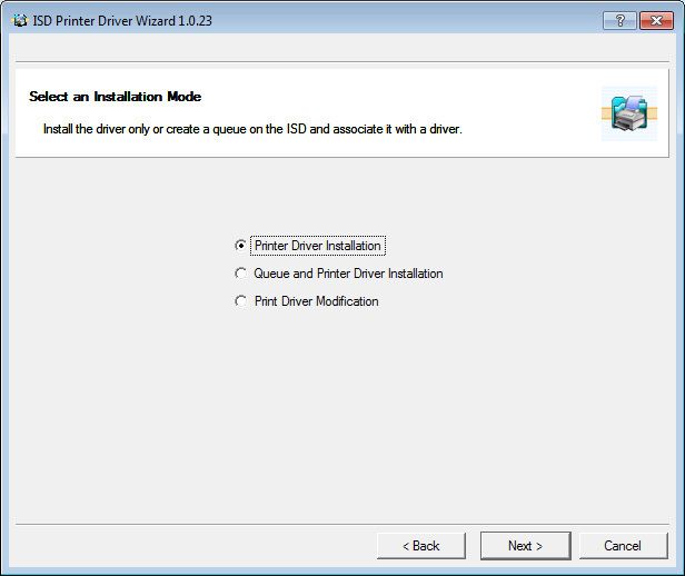 Abbildung 5: Der ISD Printer Driver Wizard (Archiv: Vogel Business Media)