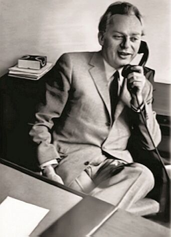 Firmengründer Dr. Hans Bürklin, 1954: Von Anfang an setzte Bürklin auf Qualität und Verfügbarkeit. (Bild:  Bürklin)