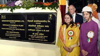Inauguration of the new specialty biochemical plant at the Sakarwadi manufacturing facility in Maharashtra, India.  (Source: Business Wire)