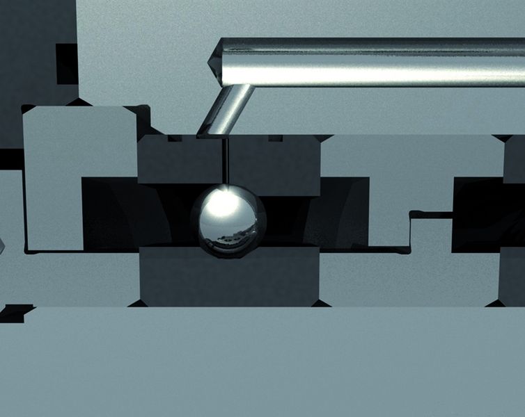 Bild 2: Lager für Fettnachschmierung weisen Bohrungen durch den Außenring auf. (Archiv: Vogel Business Media)