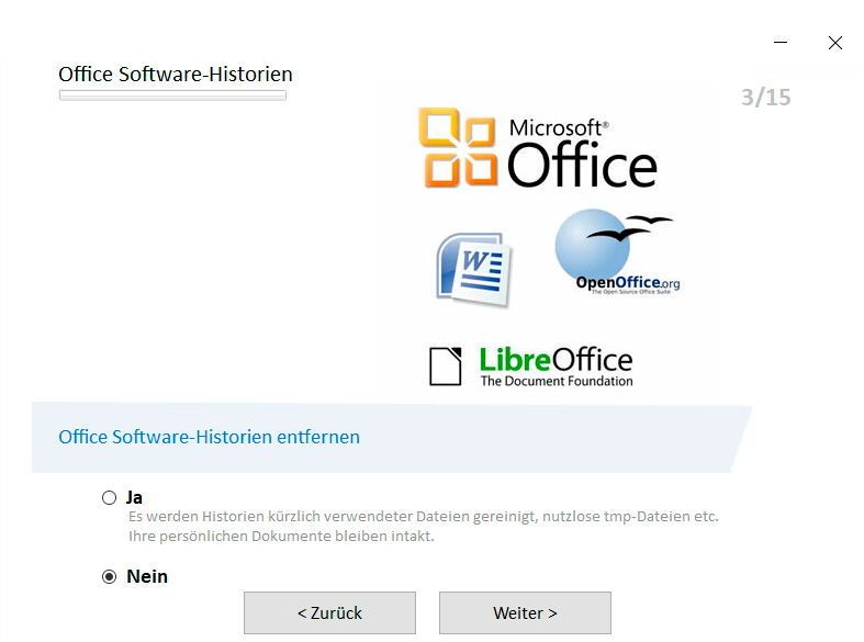 Auch MS-Office-Dateien lassen sich explizit löschen. (Joos/PrivaZer)
