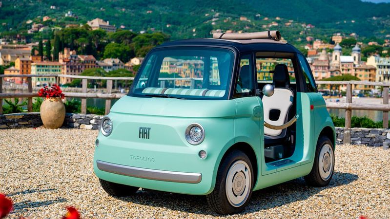 Sympathischer E-Zwerg: Fiat zeigt den neuen Topolino.(Bild:  www.albertocervetti.com)