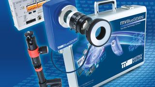Das mvBlueGEMINI Starterkit: Der Koffer mit intelligenter Kamera, intuitivem mvIMPACT Configuration Studio sowie großem Zubehör-Paket. (Matrix Vision)